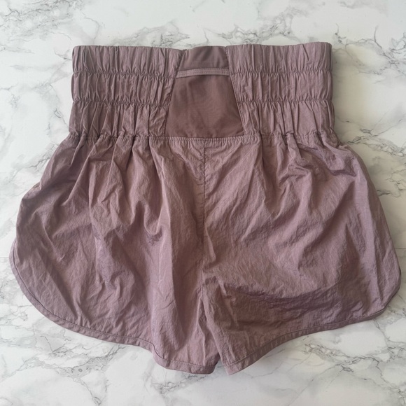Free People The Way Home Short Small Pink Athletic Running Moonlight Mauve Med - Picture 5 of 7